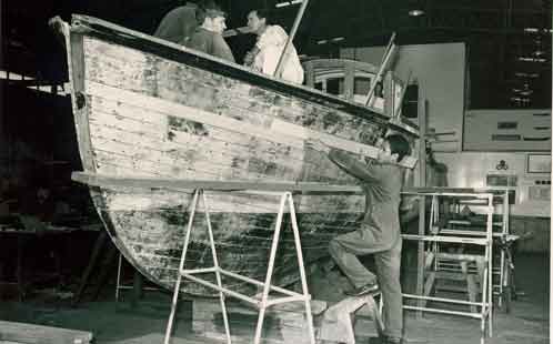 Boatbuilding- HMAS Nirimba 1950s