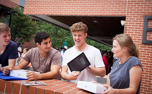 O Week Parramatta iPad giveaway Parramatta Campus