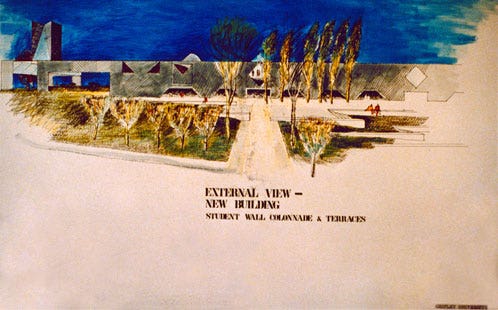 Architect's Impressions of Chifley University, c. 1988