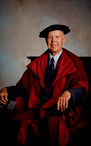 Portrait of Dr Hugh �Ben� Campbell � Principal of Westmead Teacher's College (Ref: P2347)