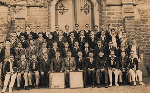 Intercollegiate Rifle & Tennis Teams, 1937 HAC) (P6062)