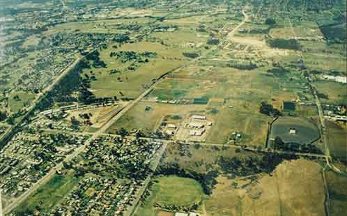 P5638 Construction of Werrington North Campus - Aerial Photograph of the Site 1988