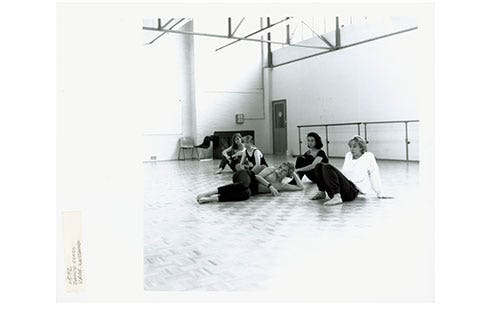 Dance class - Visual & Performing Arts (VAPA), Westmead [University of Western Sydney - Nepean (UWSN)], 1992 (Ref: P2323)