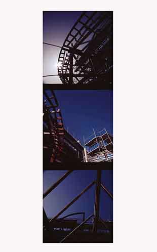 P2560 Ward (Hub) Library under Construction (Colour Transparency 2 of 2) [University of Western Sydney - Nepean (UWSN)] July 1992