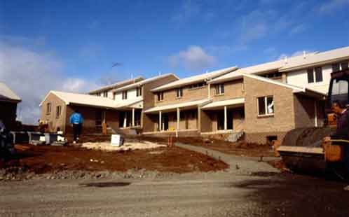 Construction of student accommodation, Kingswood, 1992 (Ref: P2557)