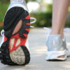 Closeup of Running Shoe Treads