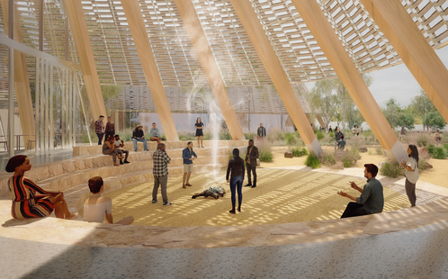 Designs unveilled for Western Sydney University's  Indigenous Centre of Excellence 