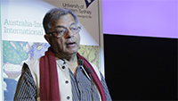 Girish Karnad at the State Library