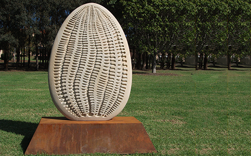 Michael Purdy's sculpture Oneness