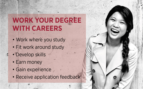 Work your degree with Careers
