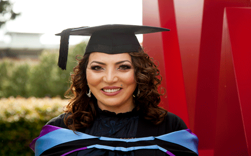Graduate Sarah Abla