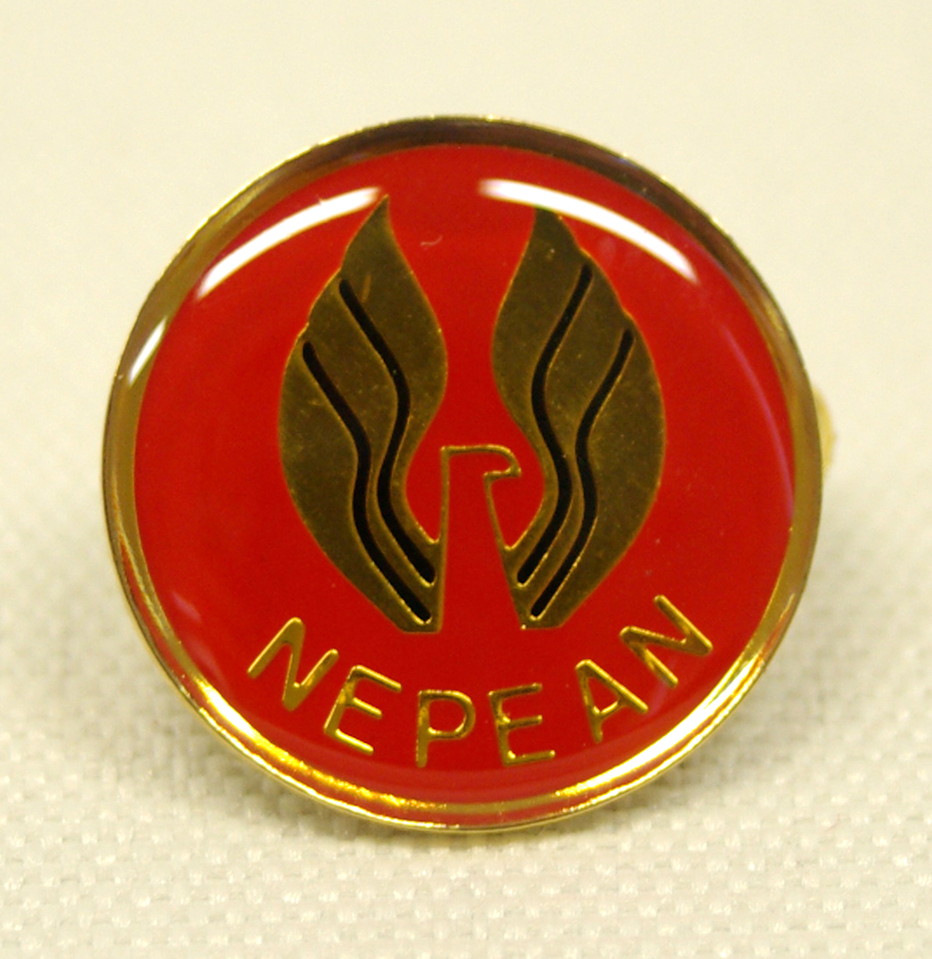 Lapel Pin - Phoenix logo - Nepean College of Advanced Education (NCAE)