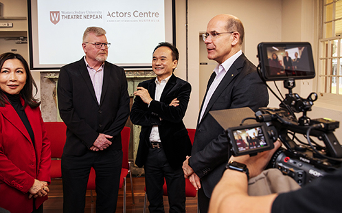 Hollywood superstar backs the return of Australia’s acting training to Western Sydney