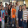 Image group student Consul General visit