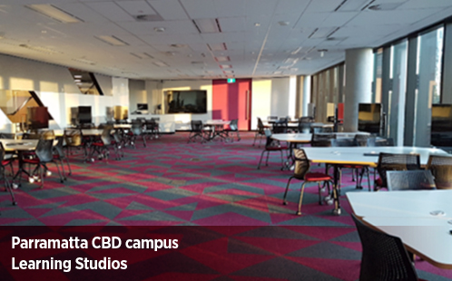Parramatta CBD Campus, Learning Studios