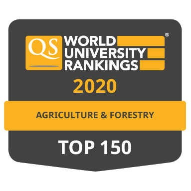 Quacarelli Symonds Rankings Agriculture and Forestry Top 150