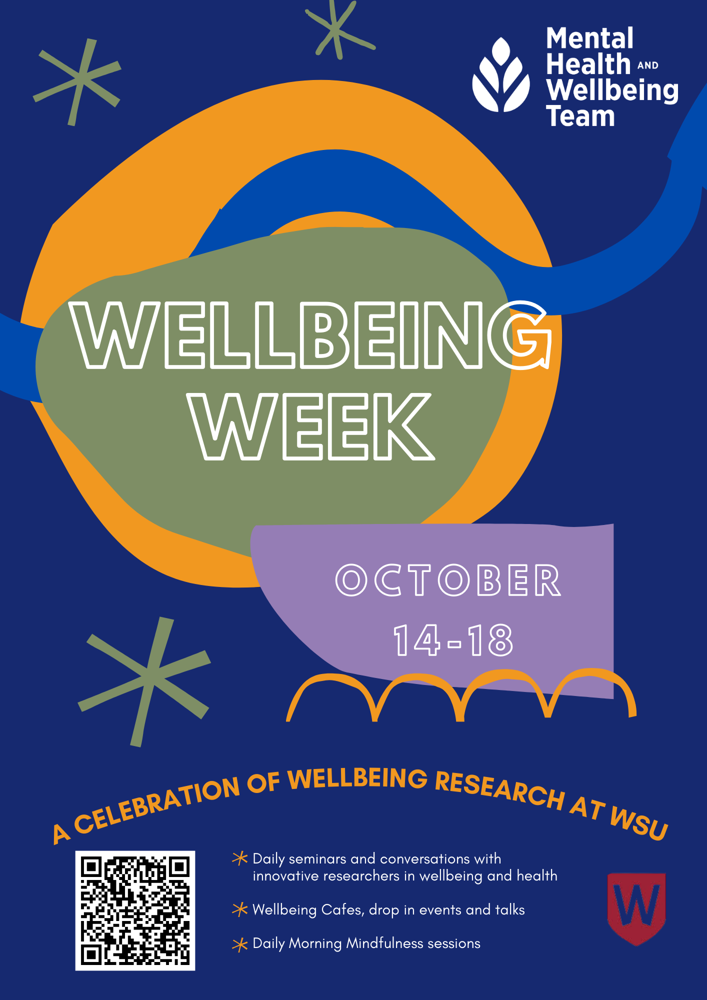 Poster for Wellbeing Week