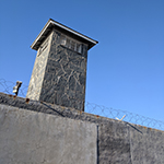 Part of former prison on Robben Island