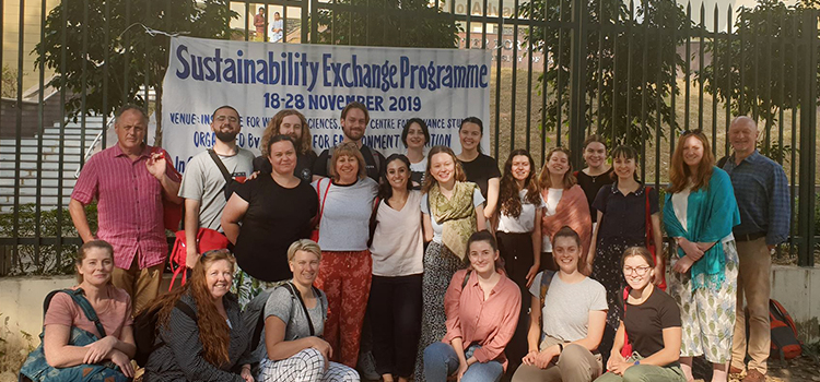 WSU student group in Lucknow