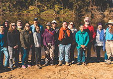 Group of attendees at Waterkeeper Alliance event