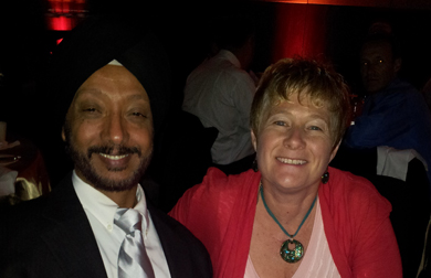 Avtar Gill and Dr Joanne Curry