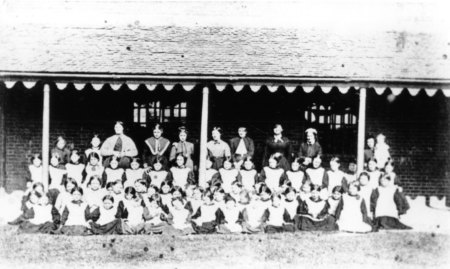 Protestant Orphan School in 1870