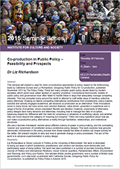 Thumbnail image of 2015 Seminar Series flyer.