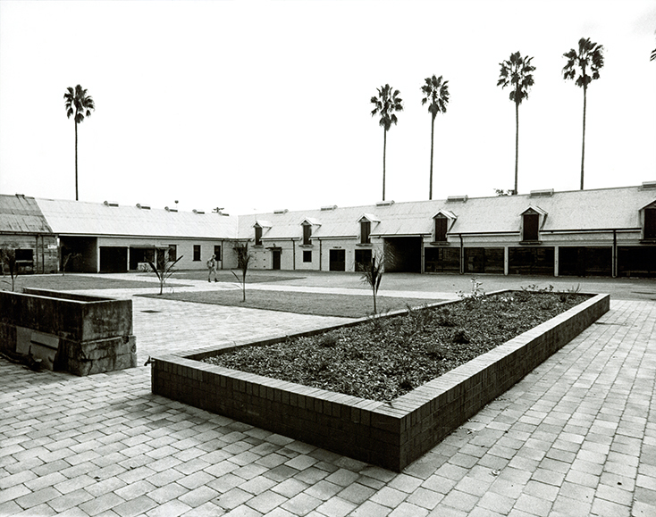 Restoration of courtyard in Stable Square [Hawkesbury Agricultural College (HAC)]