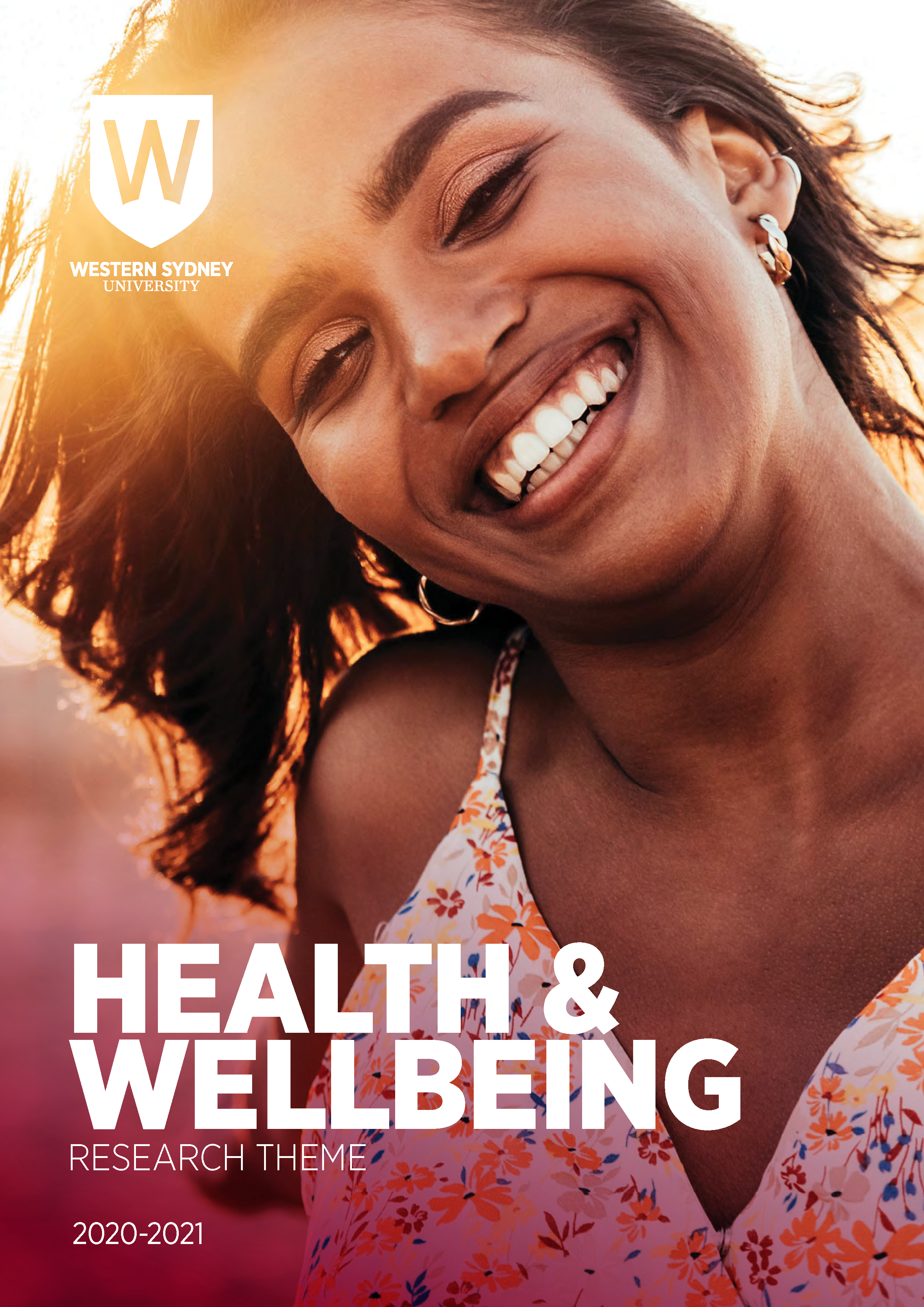 Health & Wellbeing Research Theme 2020-2021 Report cover image