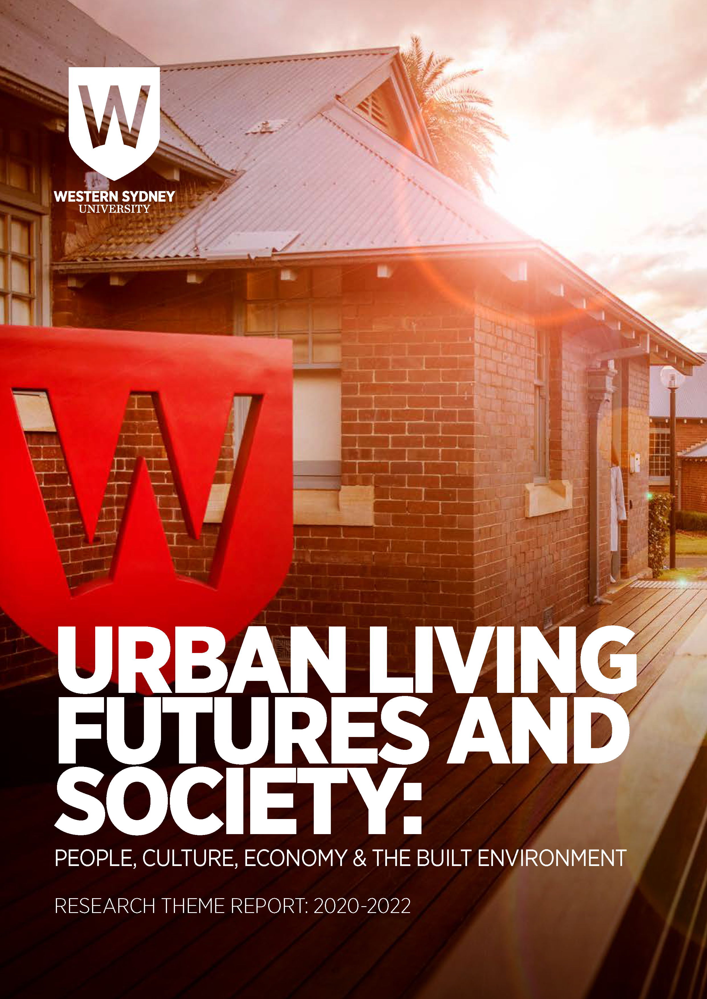 Urban Living Futures and Society Report 2020-2022 Cover