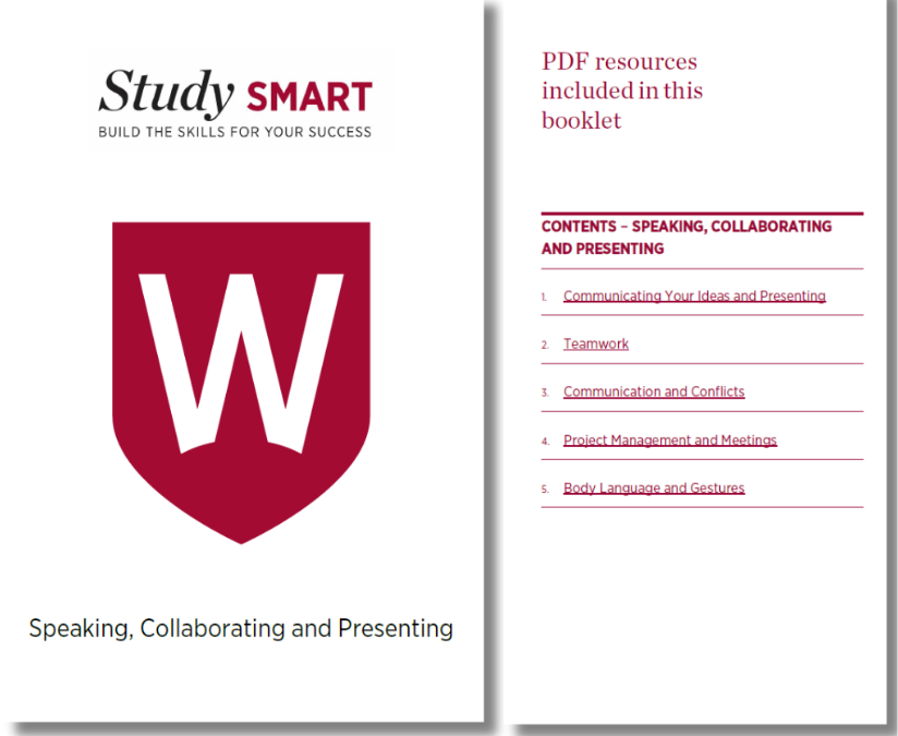 Speaking, Collaborating and Presenting