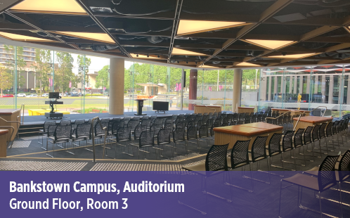 Bankstown Campus, Auditorium, Room G.03