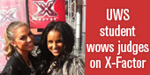 UWS student on X Factor
