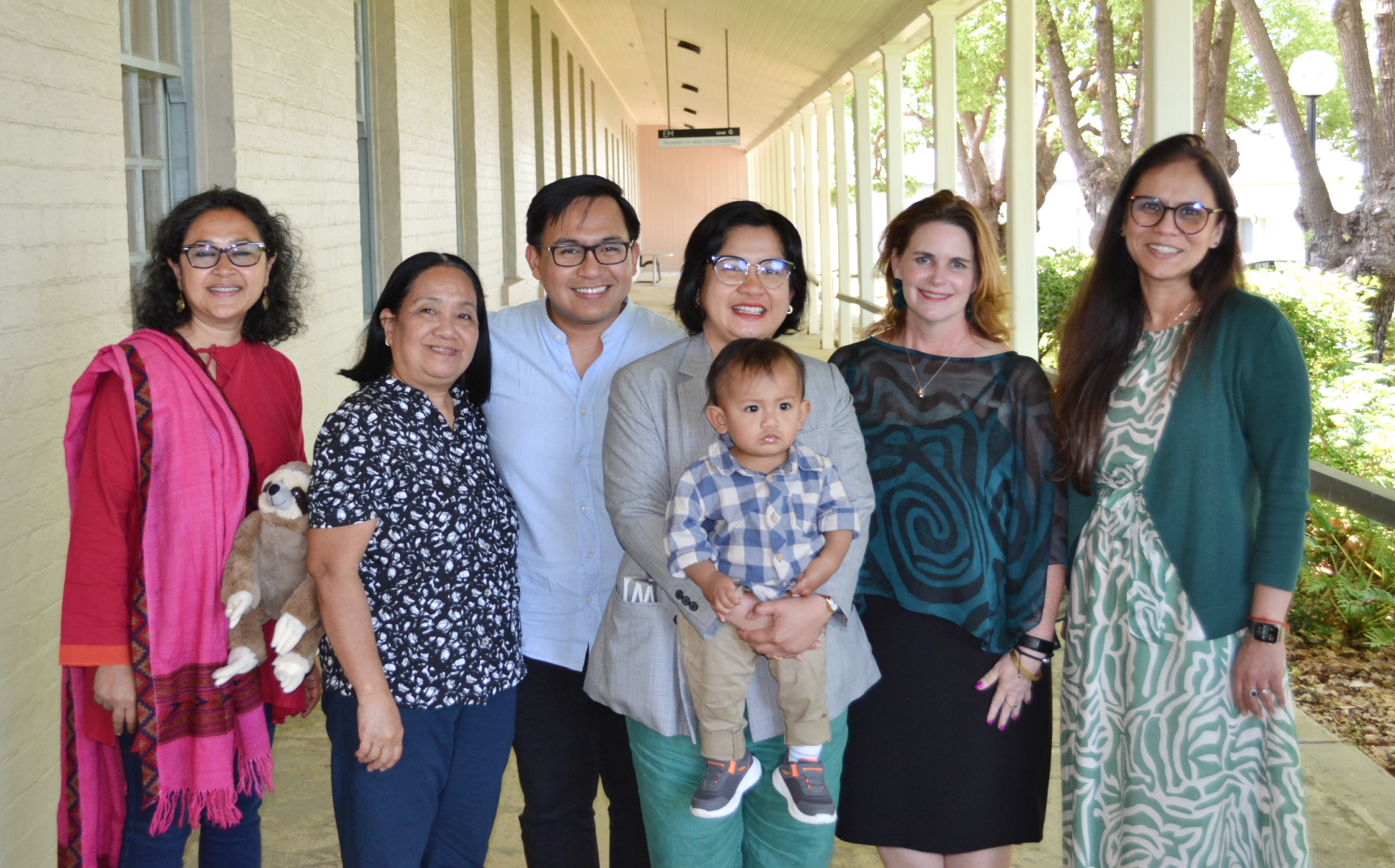 Image of ICS team with 2024 graduates 
