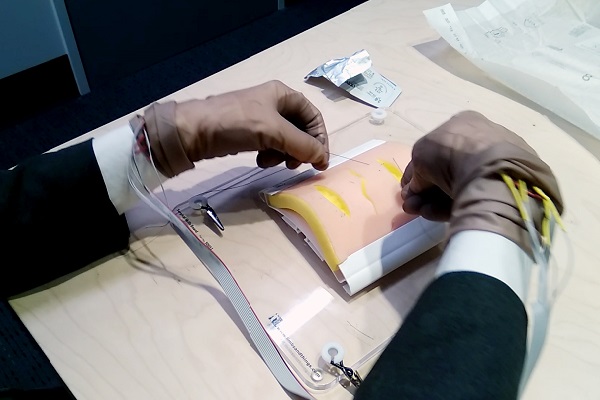 smart glove prototype test