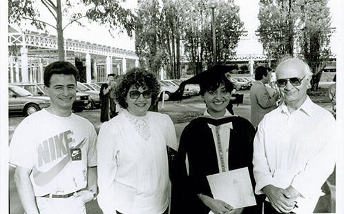 First UWS Nepean Graduate in Physics - 14 Oct 1992