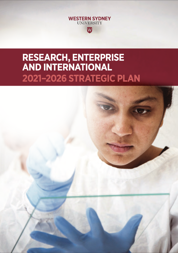 Research, Enterprise and International 2021-2026 Strategic Plan