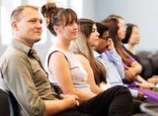 Audience at a seminar