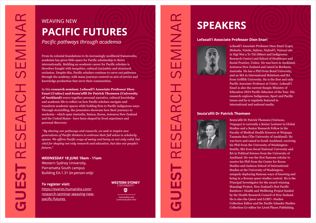 Weaving New Pacific Futures Fyler