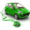 a green electric car
