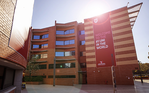 Building EB Signage at PS campus