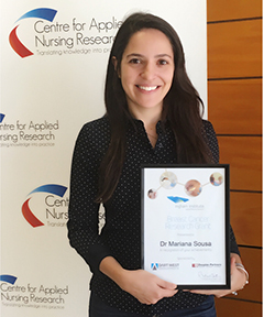 Dr Mariana Sousa receives Breast Cancer Research Grant