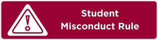 Student Misconduct Rule