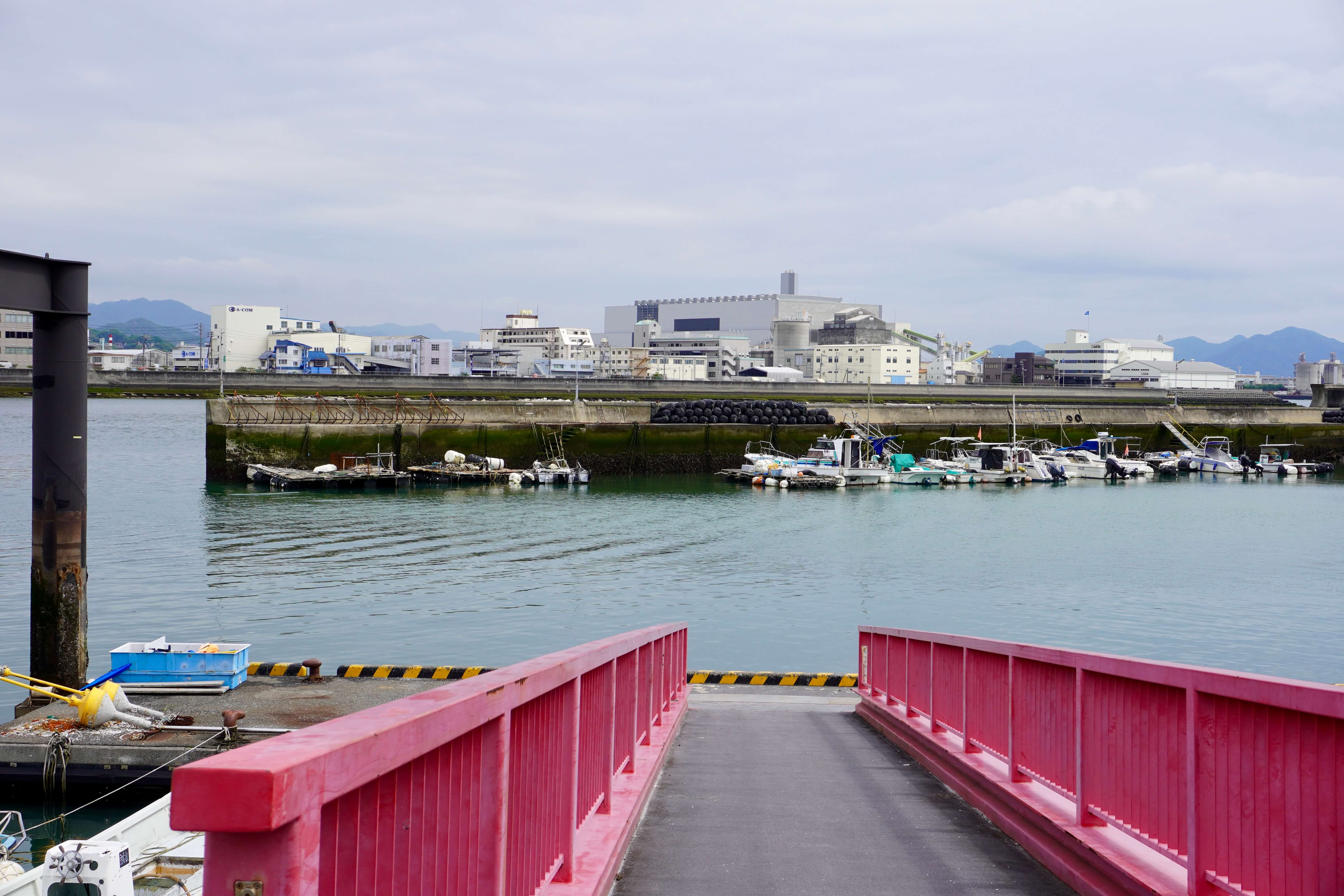 Project cover, coastal infrastructure.