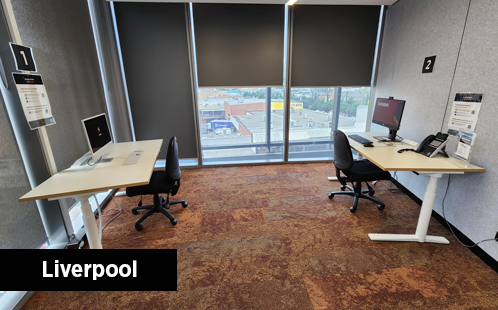 Liverpool Access Room - 2 workstations.