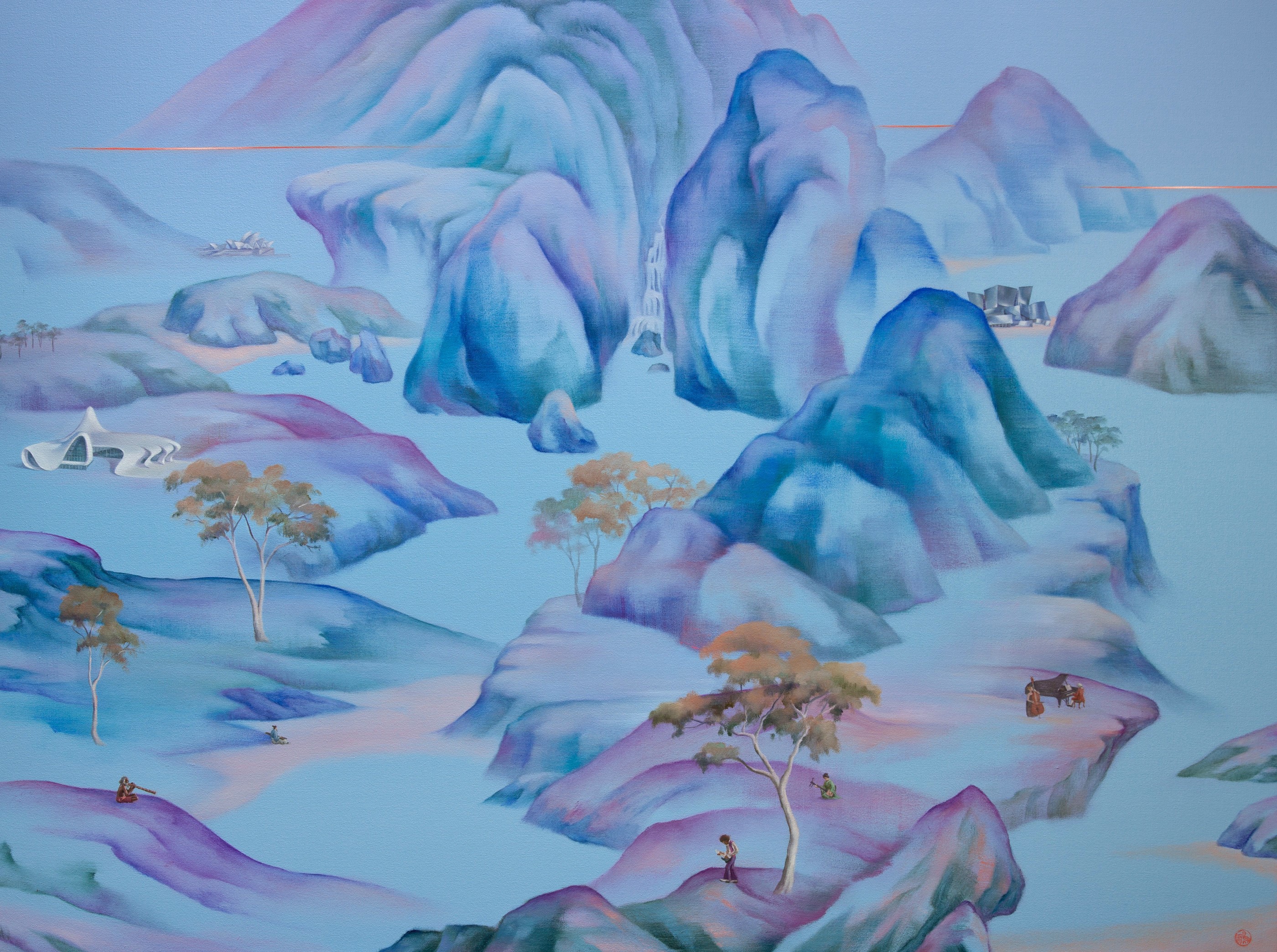 In Blue of Larkspur