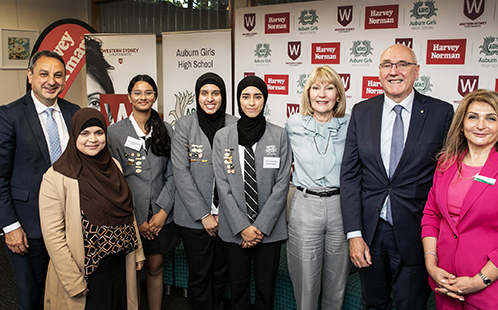 Western Sydney University receives landmark $7.9 million philanthropic gift from Harvey Norman to launch leadership academy, empowering young women in Western Sydney