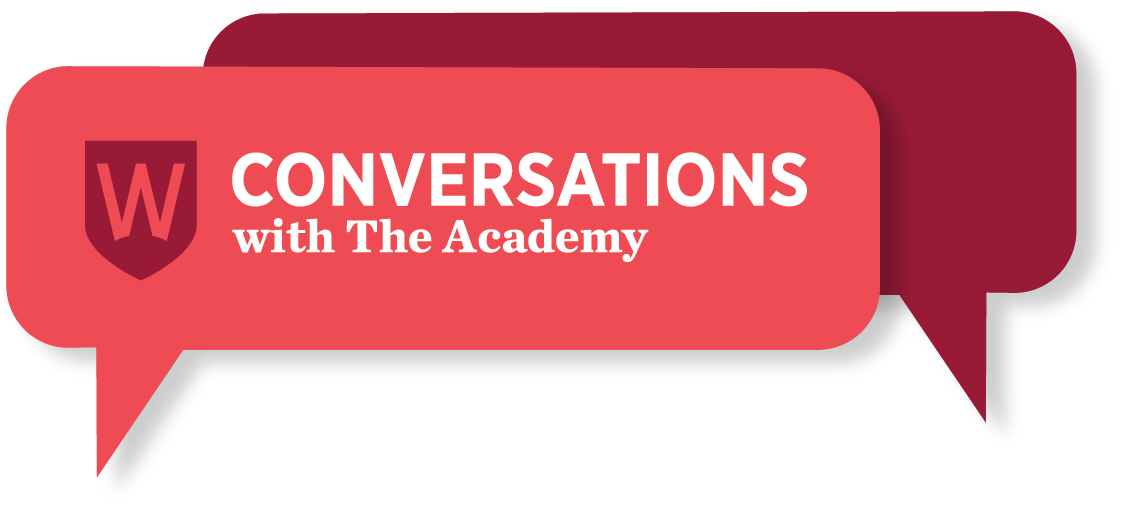 Conversations with The Academy Speech Bubble