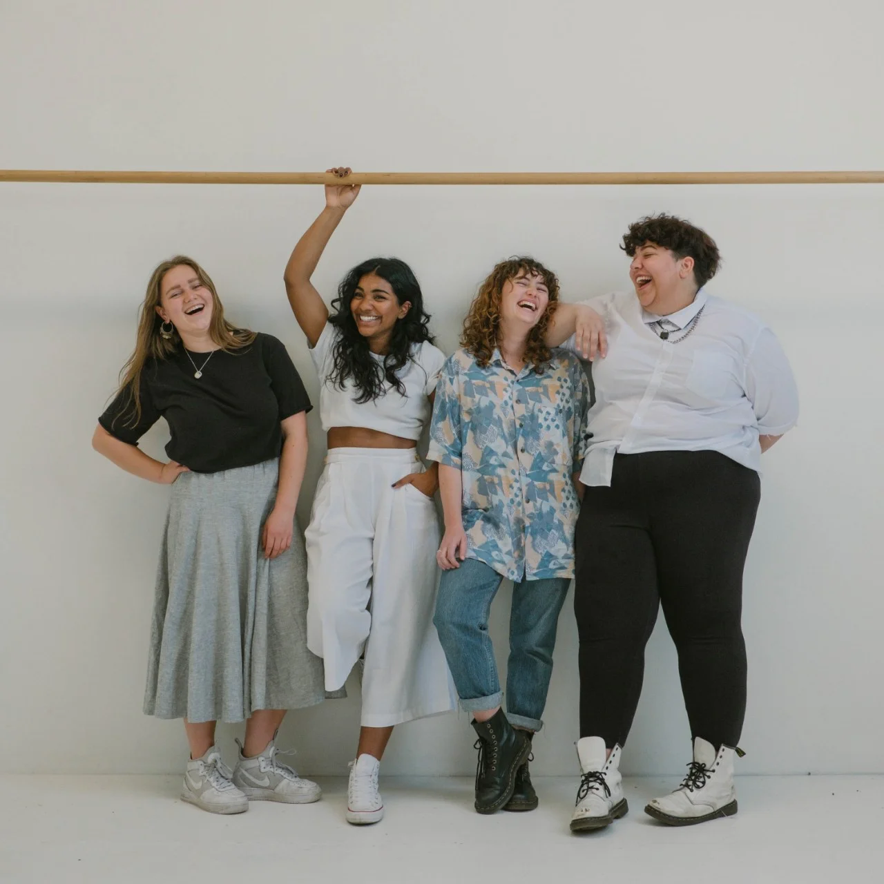 Group of young women