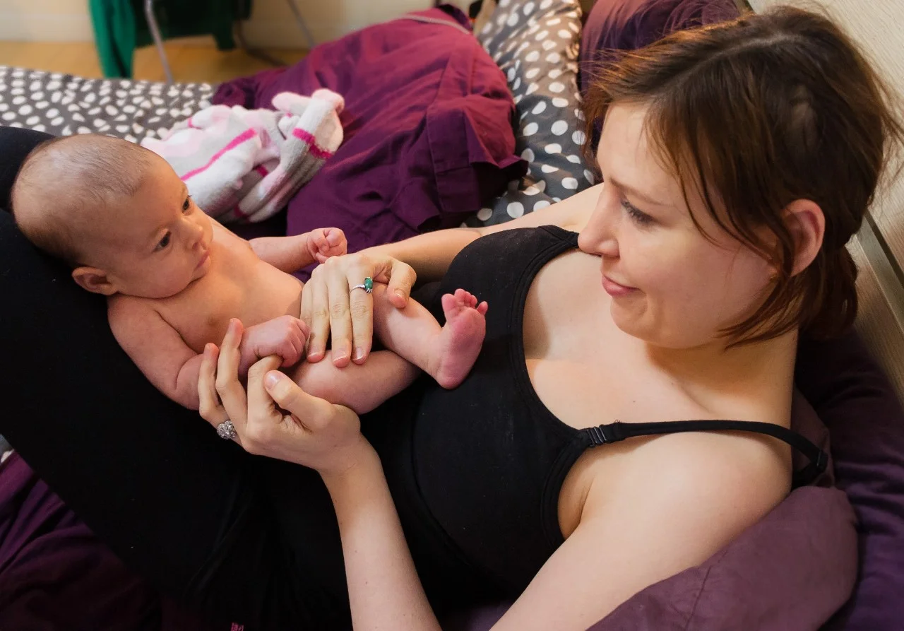 Mother and baby
